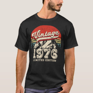 Geburtstag im Retro-Stil 1976 50. Outdoor-Bday T-Shirt
