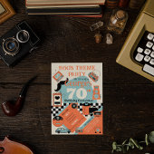 Geburtstag im Stil der 50er Einladung