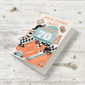 Geburtstag im Stil der 50er Einladung