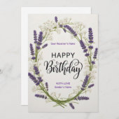 Geburtstag individuell anpassbare digitale Dschung Feiertagskarte (Vorne/Hinten)