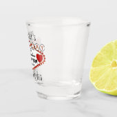 Geburtstag individuell gestalten - Vegas Style - R Schnapsglas (Rechts)