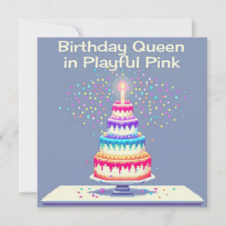 GEBURTSTAG INVITATONKARTE EINLADUNG