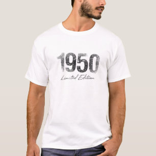 Geburtstag Jahr 1950 Limited Edition Geschenk verw T-Shirt