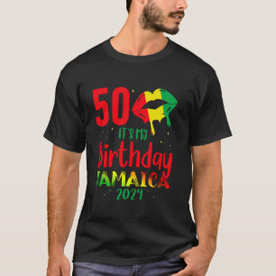 Geburtstag Jamaika 30. 50. Party Outfit 2024 Long T-Shirt