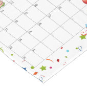 Geburtstag, Januar 2022 Kurzer Tischläufer (Ecke)