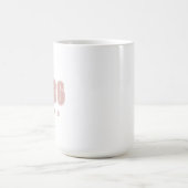 Geburtstag JEDES JAHR, benutzerdefinierte rosa Tre Kaffeetasse (Mittel)