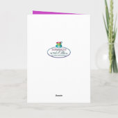 Geburtstag, jemand Besonderes, Window, Cupcake und Karte (Rückseite)