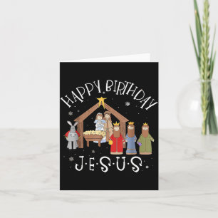 Geburtstag Jesu Frohe Weihnachten Geburt Christi C Karte