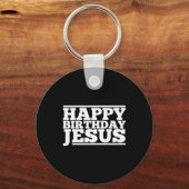 Geburtstag Jesus Weihnachten Schlüsselanhänger (Vorderseite)