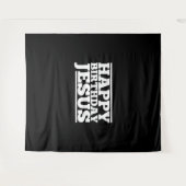 Geburtstag Jesus Weihnachten Wandteppich (Vorderseite (Horizontal))