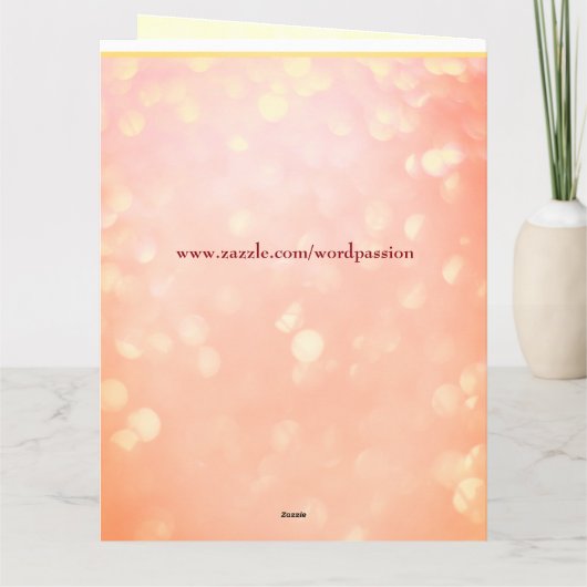 Geburtstag Juli Ruby Gruß Karte (Rückseite)