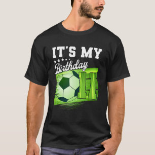 Geburtstag Junge T-Shirts 11 Fußball sein 11. Gebu