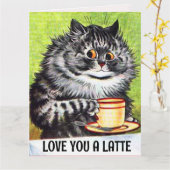 GEBURTSTAG KAFFEE KUNST LIEBE GROSSE KARTENKARTEN KARTE (Gelbe Blume)