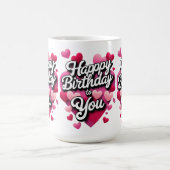 Geburtstag Kaffeetasse (Mittel)