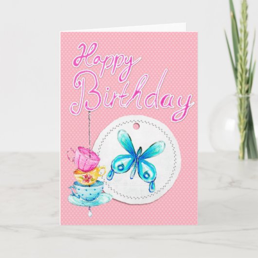 Geburtstag Karte (Vorderseite)