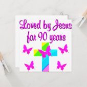 GEBURTSTAG KARTE (Vorderseite/Rückseite Beispiel)