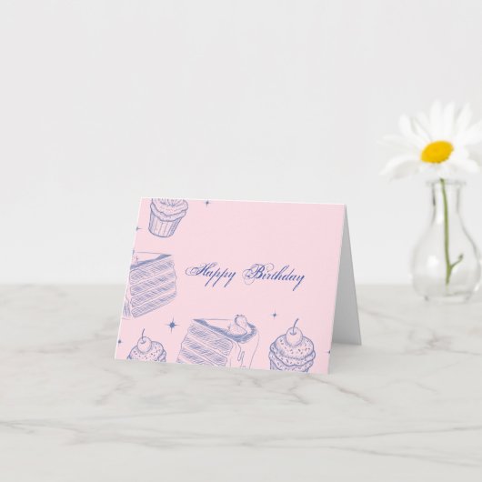 Geburtstag Karte (Kleines Gewächs)