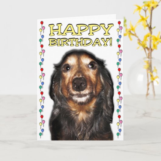 Geburtstag Karte (Gelbe Blume)