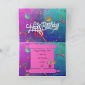 Geburtstag Karte (Innenseite)