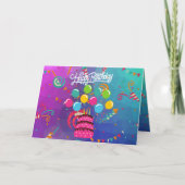 Geburtstag Karte (Vorderseite)