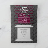 Geburtstag Karte (Innenseite)