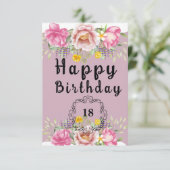 Geburtstag Karte (Stehend Vorderseite)