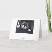 Geburtstag! Karte (Rückseite)