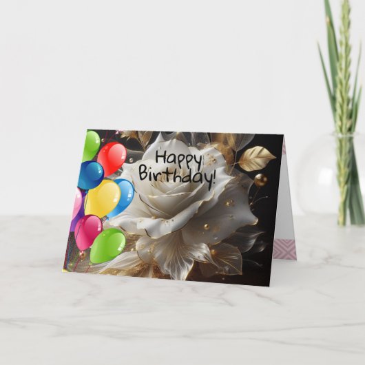 Geburtstag Karte (Vorderseite)