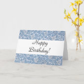 Geburtstag Karte (Gelbe Blume)