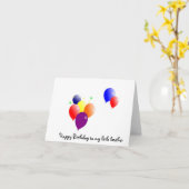 Geburtstag Karte (Gelbe Blume)