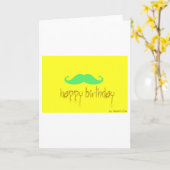 Geburtstag Karte (Gelbe Blume)