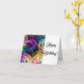 Geburtstag Karte (Gelbe Blume)