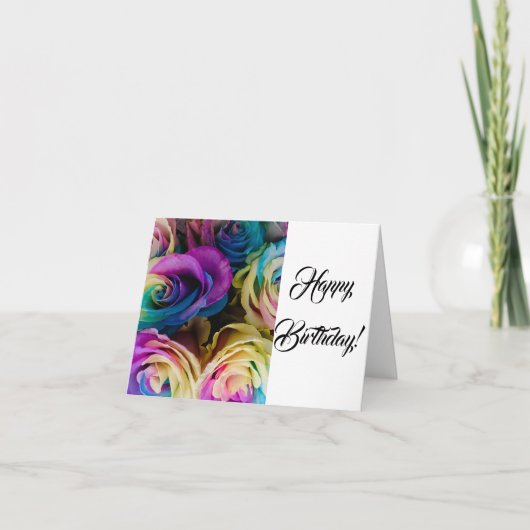 Geburtstag Karte (Vorderseite)