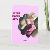 Geburtstag Karte (Rückseite)