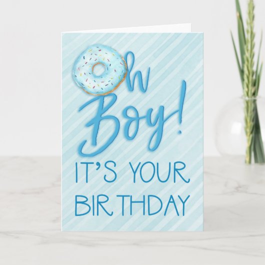 Geburtstag Karte (Vorderseite)