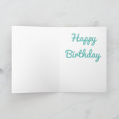 Geburtstag Karte (Innenseite)