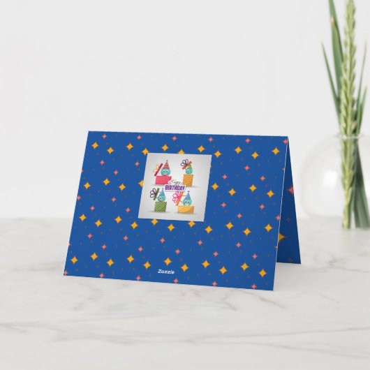 Geburtstag Karte (Rückseite)