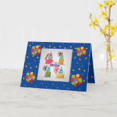 Geburtstag Karte (Gelbe Blume)