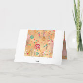 Geburtstag Karte (Rückseite)