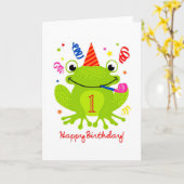 Geburtstag Karte (Gelbe Blume)
