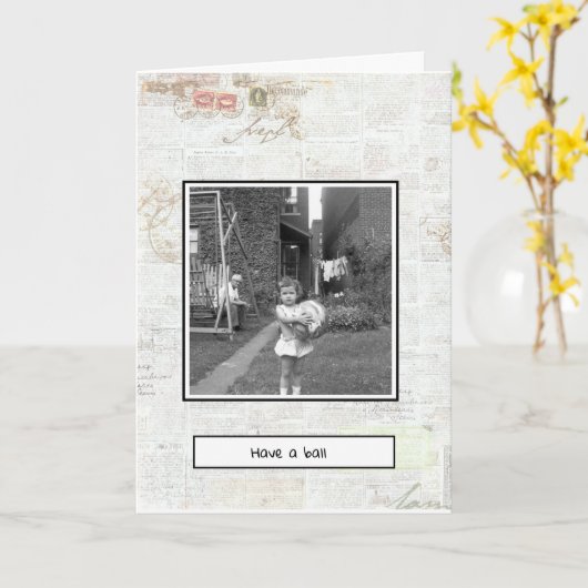 Geburtstag Karte (Gelbe Blume)