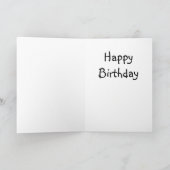 Geburtstag Karte (Innenseite)