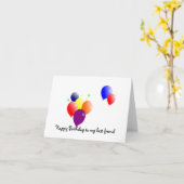 Geburtstag Karte (Gelbe Blume)