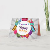 Geburtstag Karte (Vorderseite)