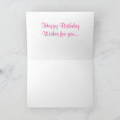 Geburtstag Karte (Innenseite)