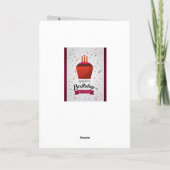 Geburtstag Karte (Rückseite)