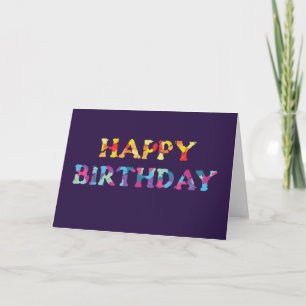 Geburtstag Karte