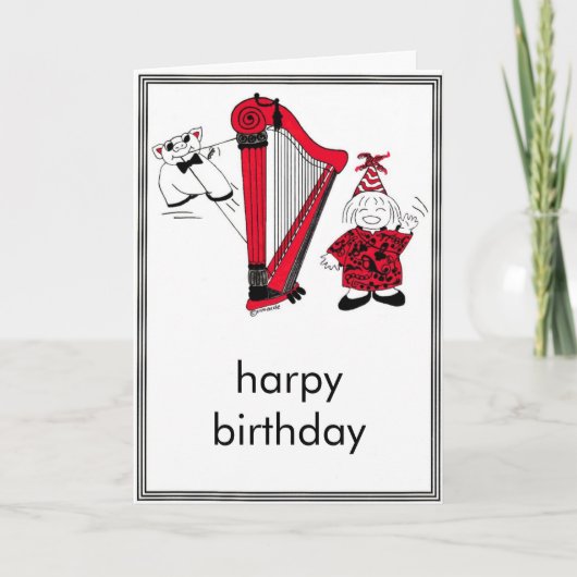 GEBURTSTAG Karte (Vorderseite)