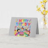 Geburtstag Karte (Gelbe Blume)