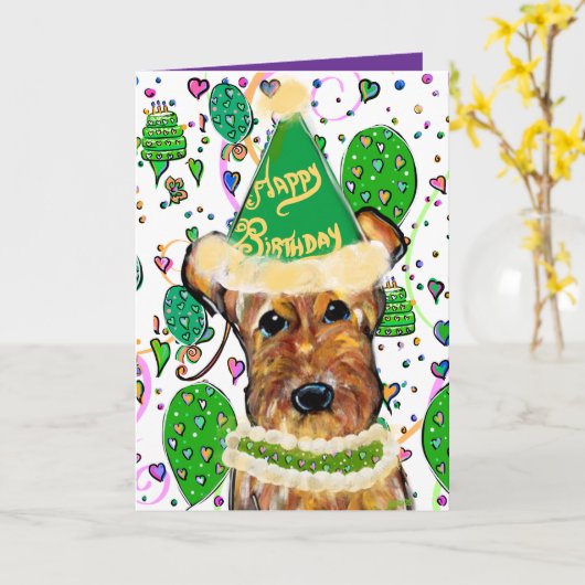 GEBURTSTAG KARTE (Gelbe Blume)